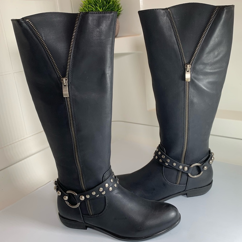 Very Volatile Motto Riding Boots